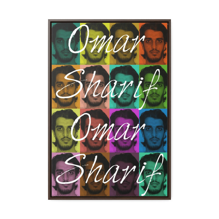 "Omar Sharif" Gallery Wrapped/Framed Canvas