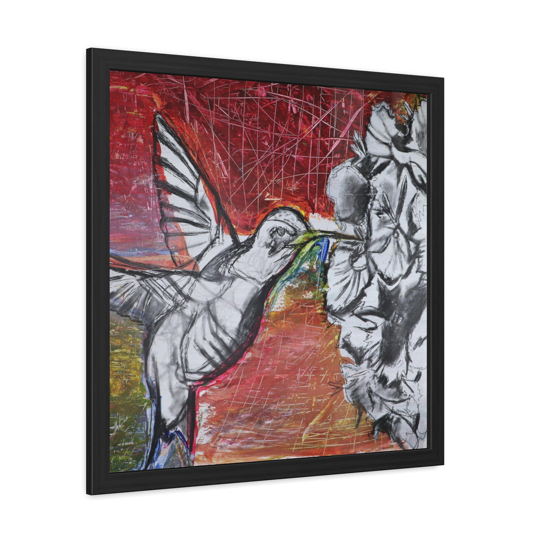 "Hummingbird #1" - Framed Poster (Unmatted)