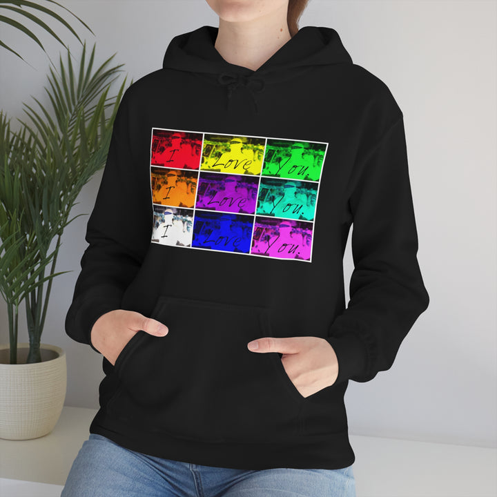 "I Love You" Hooded Sweatshirt