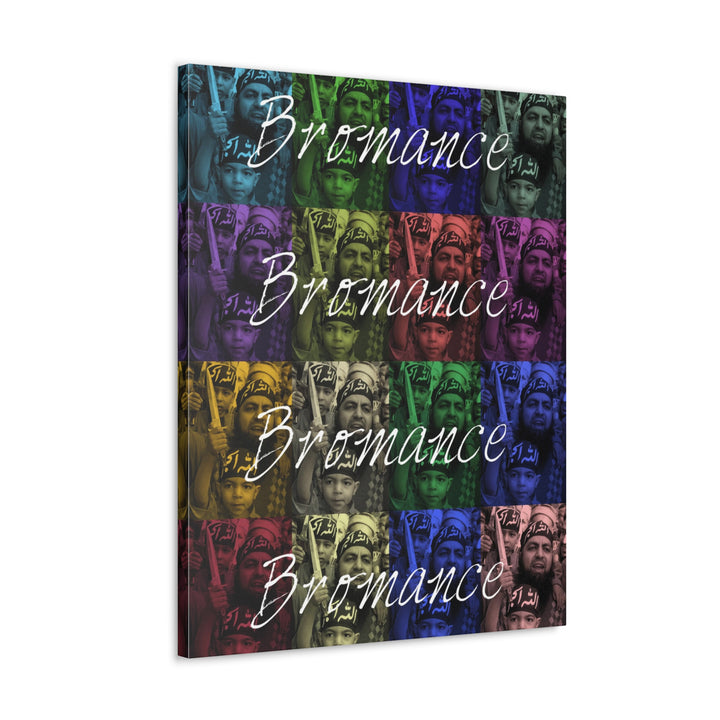 "BROMANCE" Gallery Wrapped Canvas