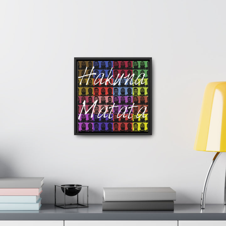 "Hakuna Matata" Gallery Wrapped/Framed Canvas