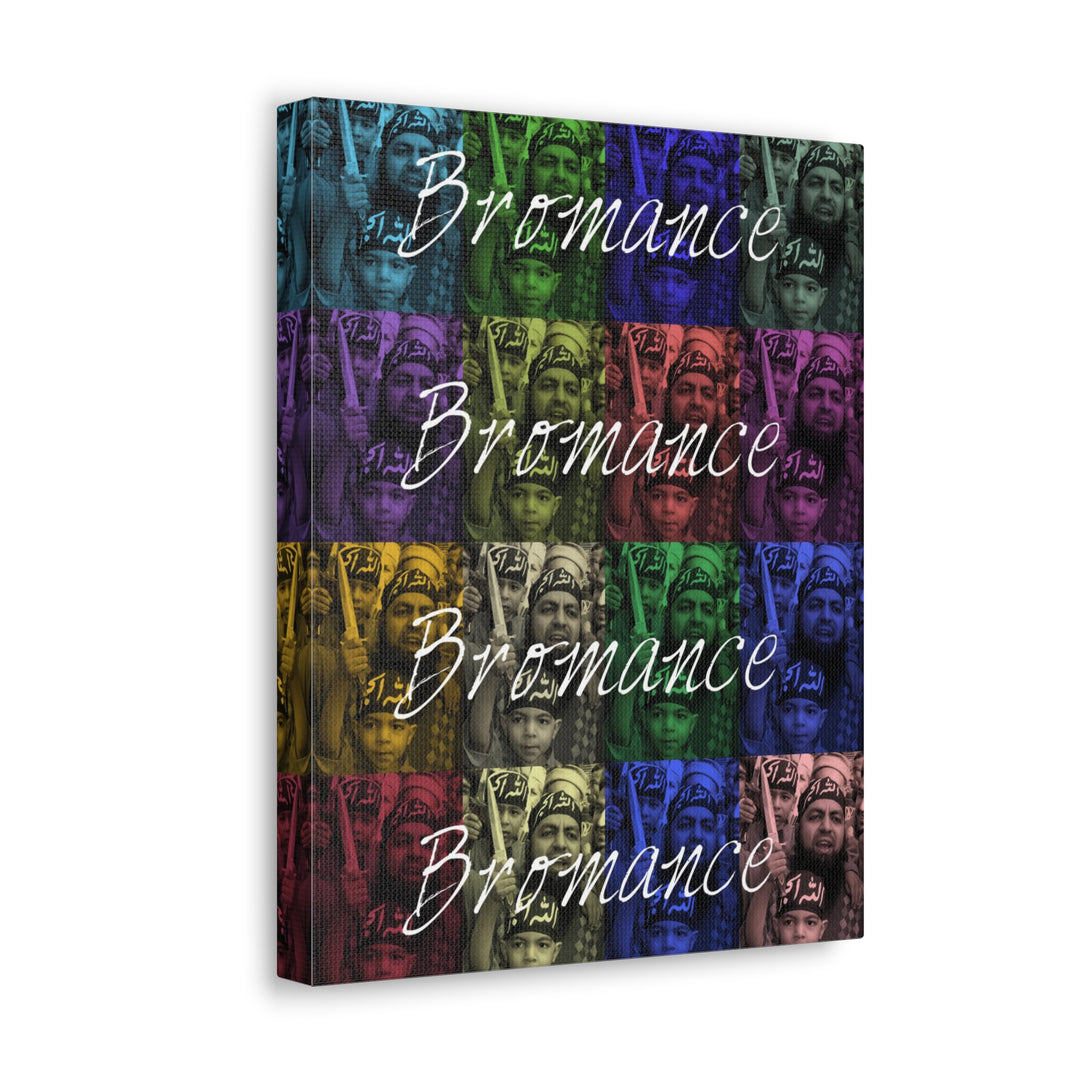 "BROMANCE" Gallery Wrapped Canvas