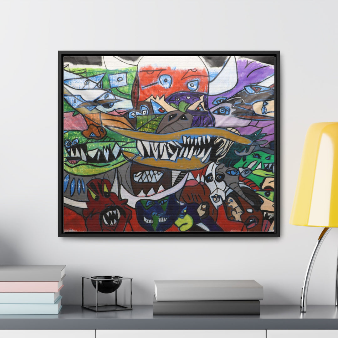 "Oni" Gallery Wrapped/Framed Canvas