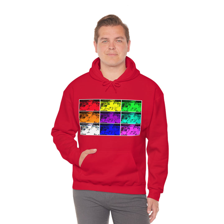 "I Love You" Hooded Sweatshirt