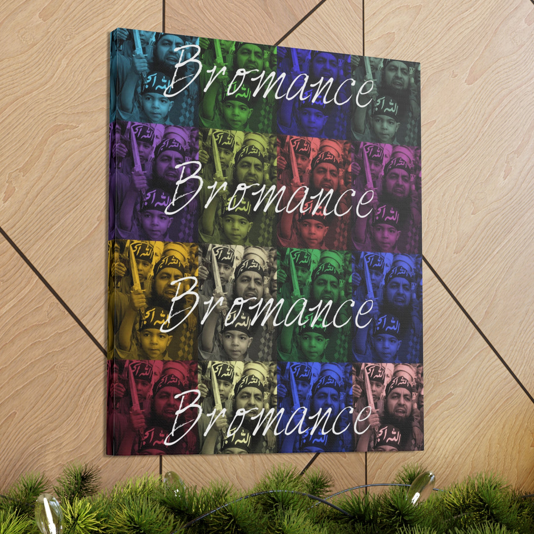 "BROMANCE" Gallery Wrapped Canvas