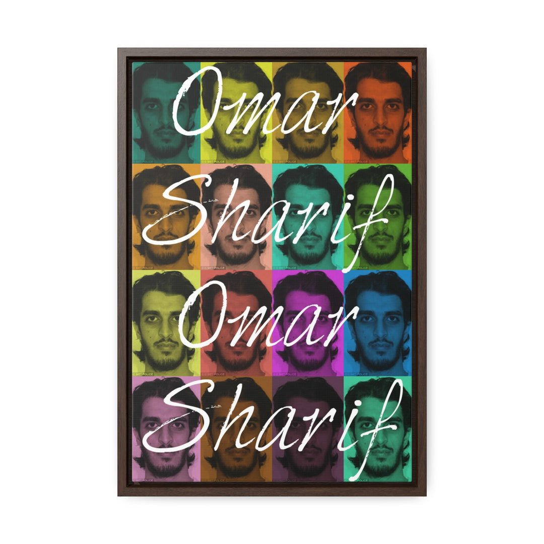 "Omar Sharif" Gallery Wrapped/Framed Canvas