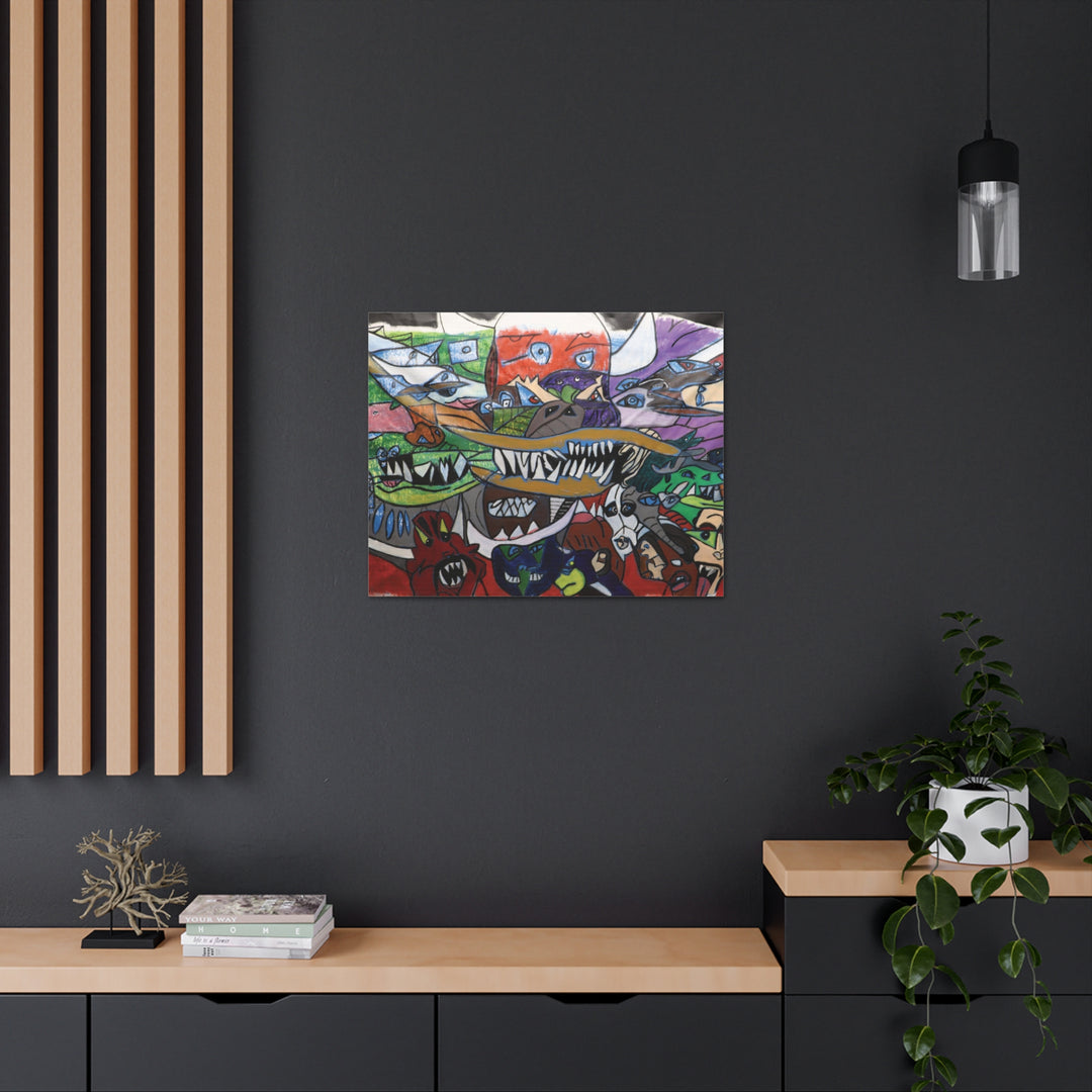 "Oni" Gallery Wrapped Canvas