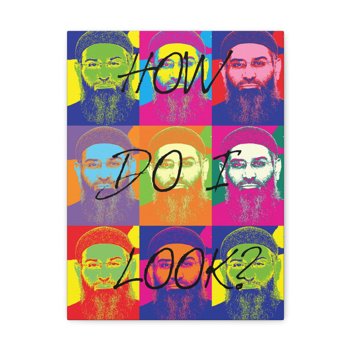 "How Do I Look" Gallery Wrapped Canvas