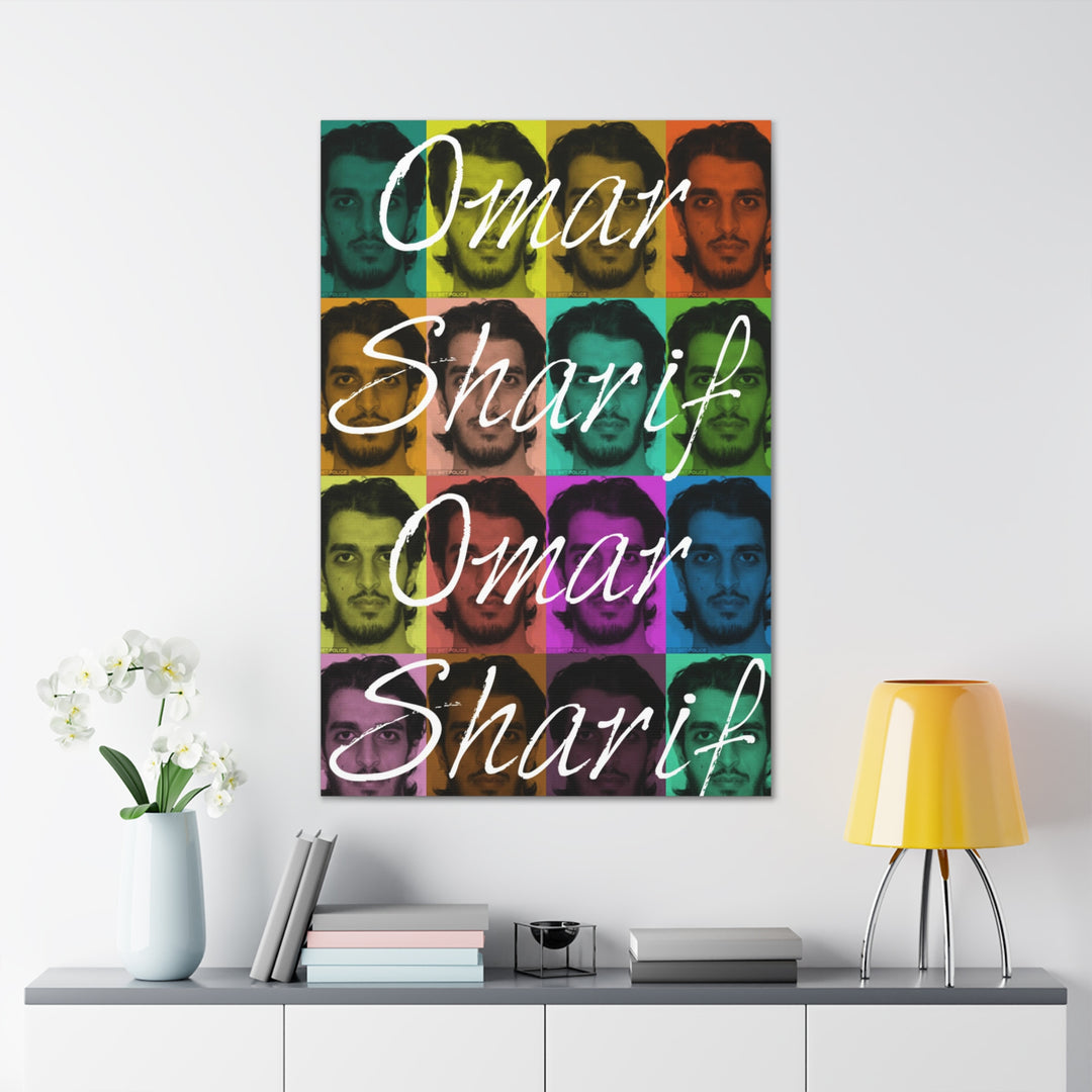 "Omar Sharif" Gallery Wrapped Canvas