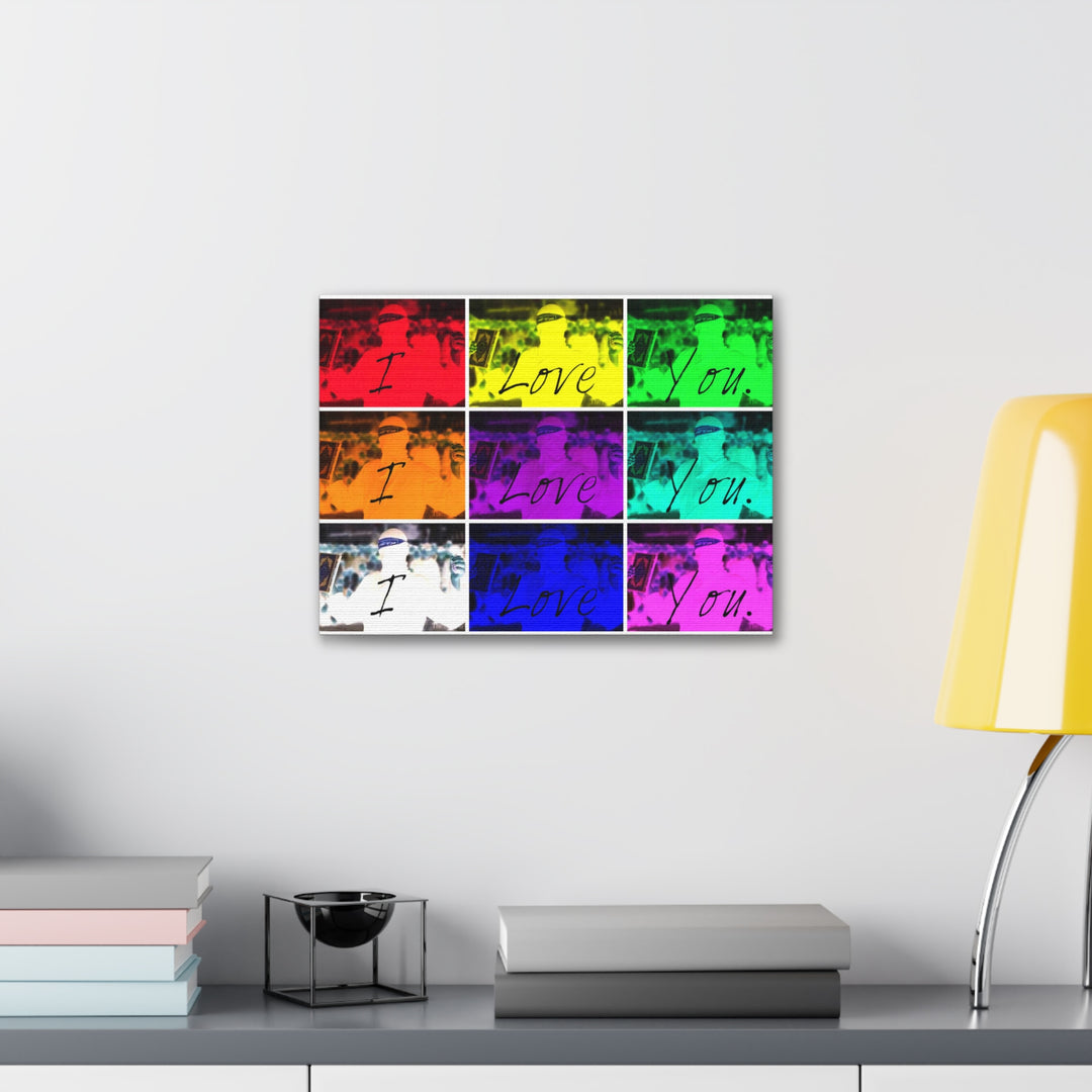 "I Love You" Gallery Wrapped Canvas