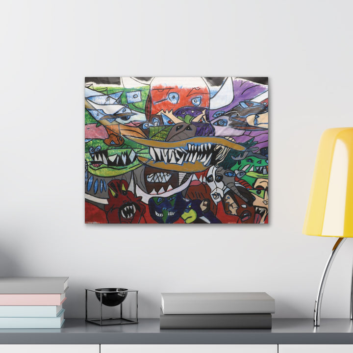 "Oni" Gallery Wrapped Canvas