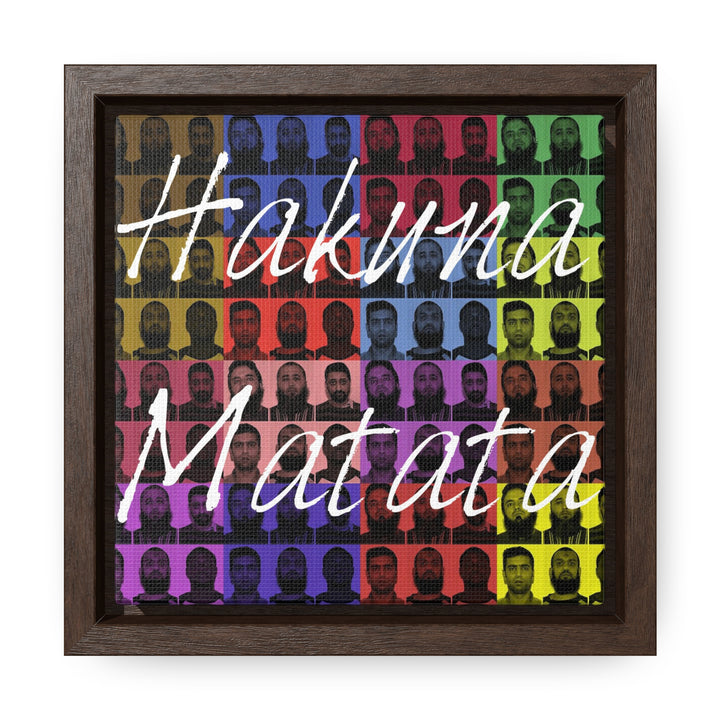 "Hakuna Matata" Gallery Wrapped/Framed Canvas