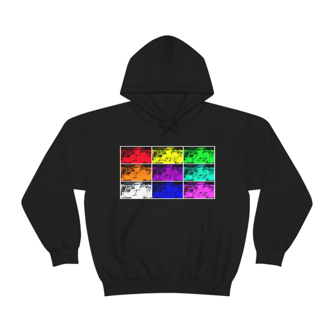 "I Love You" Hooded Sweatshirt