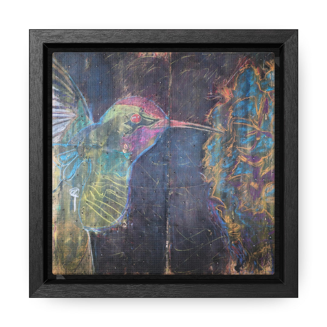 "Hummingbird #5" Gallery Wrapped/Framed Canvas (MFG by Printify)