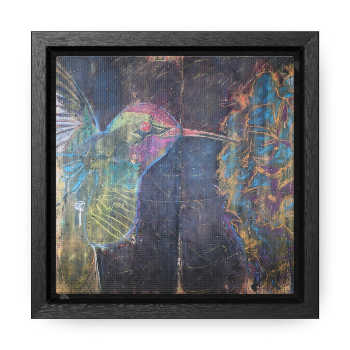 "Hummingbird #5" Gallery Wrapped/Framed Canvas (MFG by Printify)