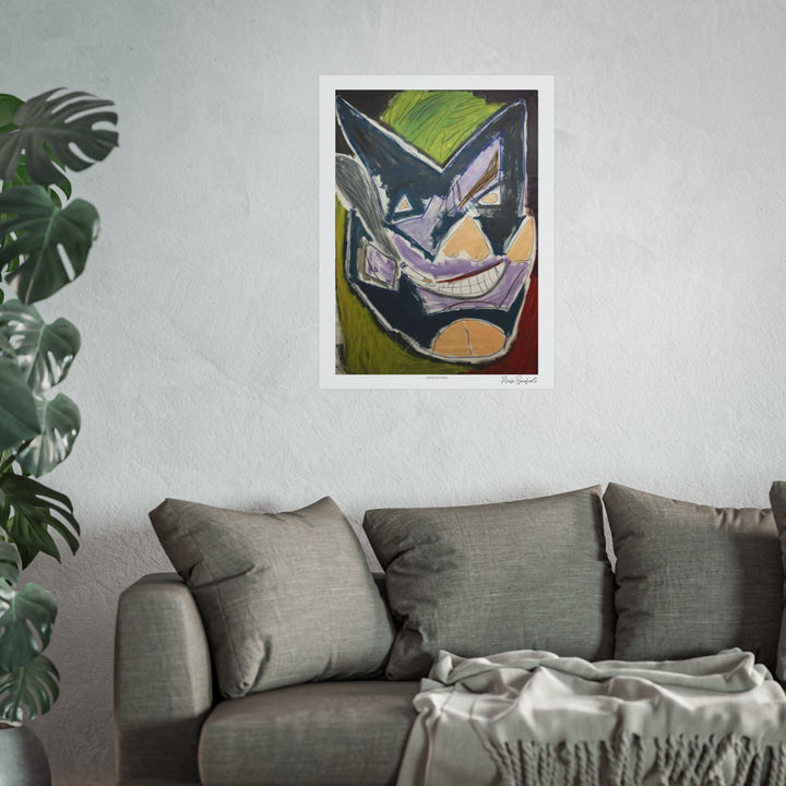 "Joker Batman" Limited Edition (500), Signed Fine Art Giclee Print