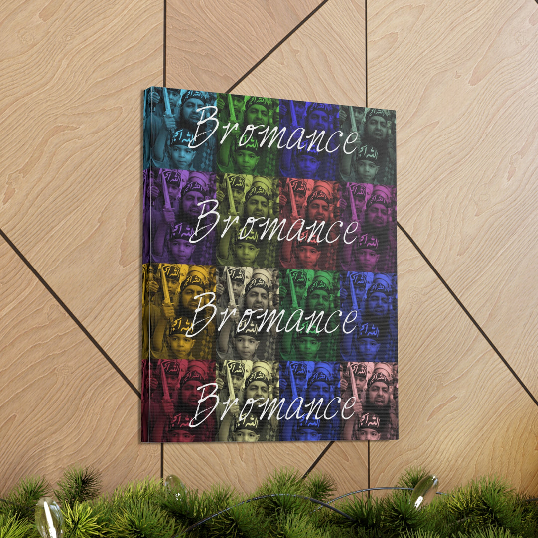 "BROMANCE" Gallery Wrapped Canvas