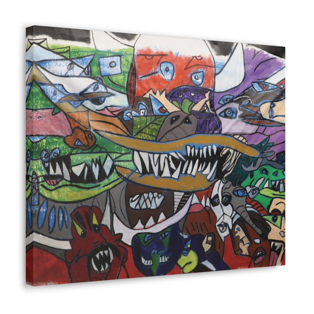 "Oni" Gallery Wrapped Canvas