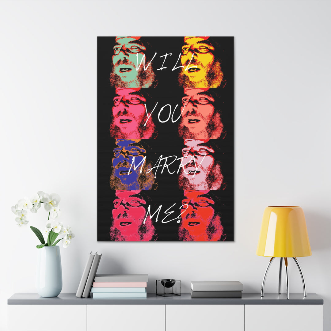 "Will You Marry Me?" Gallery Wrapped Canvas