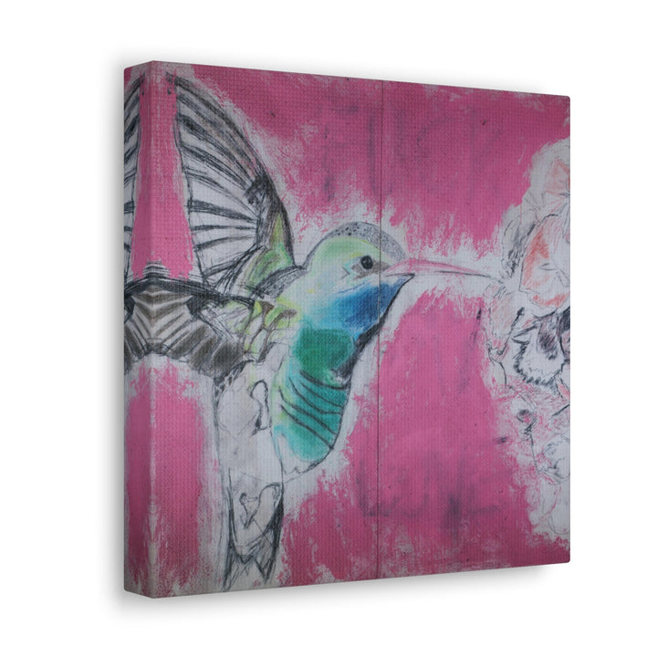 "Hummingbird #4" - Gallery Wrapped Canvas (MFG by Printify)