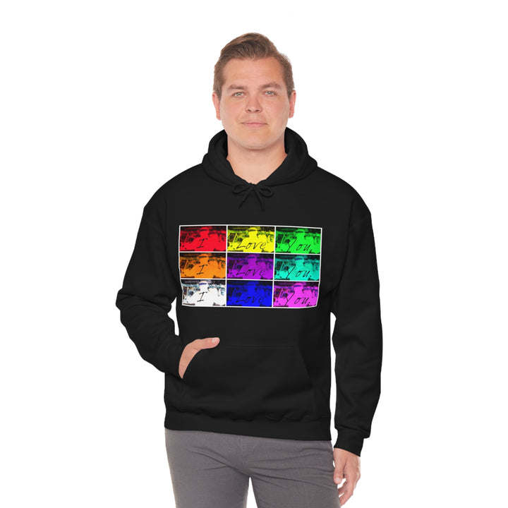 "I Love You" Hooded Sweatshirt