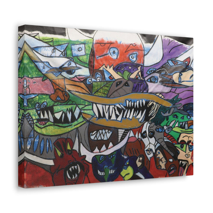 "Oni" Gallery Wrapped Canvas