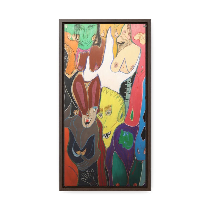 "Devil's Daydream" (Satan's Sorrow) Gallery Wrapped Framed Canvas