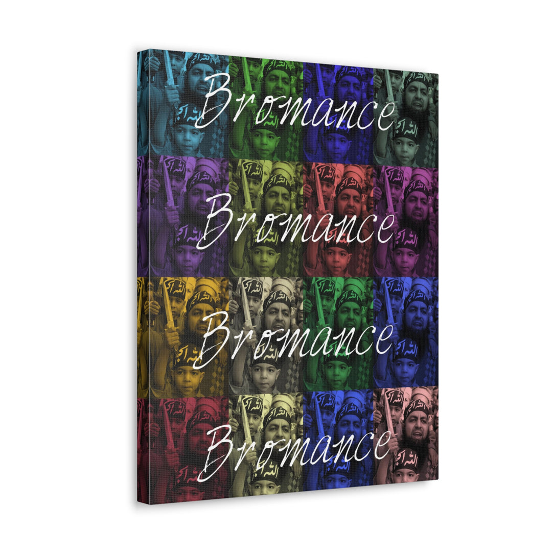 "BROMANCE" Gallery Wrapped Canvas