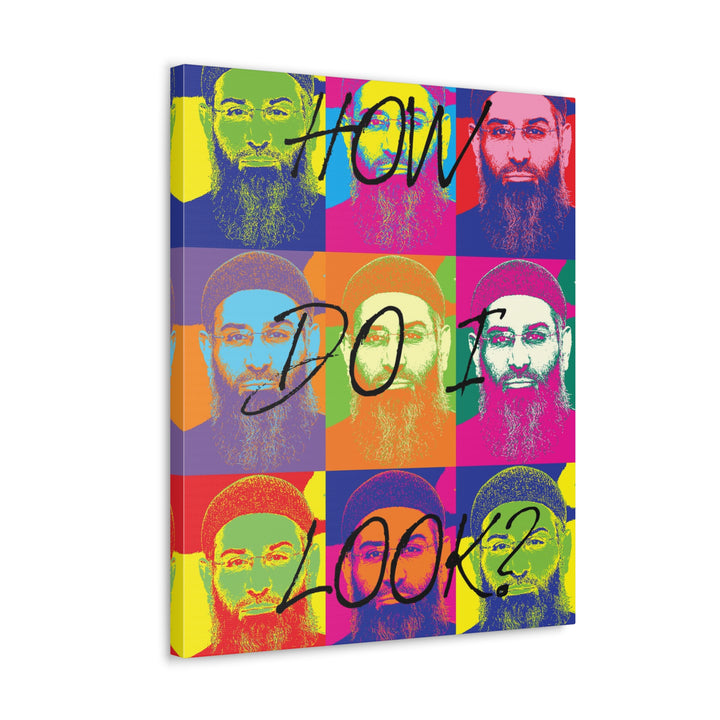 "How Do I Look" Gallery Wrapped Canvas