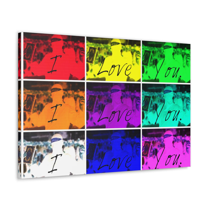 "I Love You" Gallery Wrapped Canvas