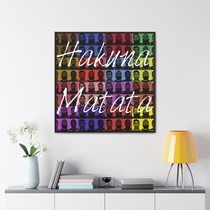 "Hakuna Matata" Gallery Wrapped/Framed Canvas