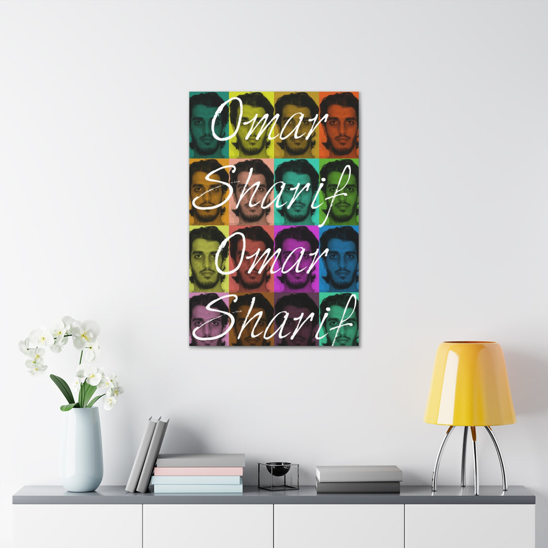 "Omar Sharif" Gallery Wrapped Canvas