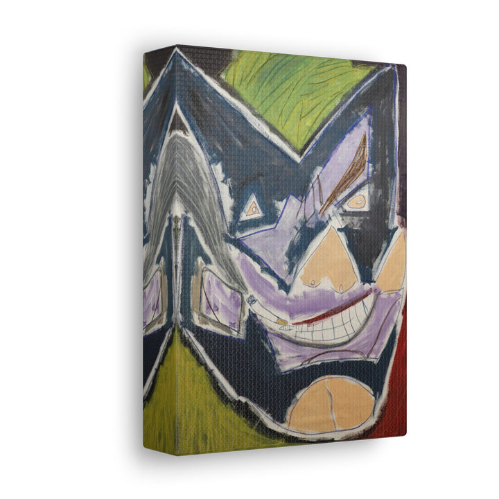 "Joker Batman" Gallery Wrapped Canvas (MFG by Sensaria)