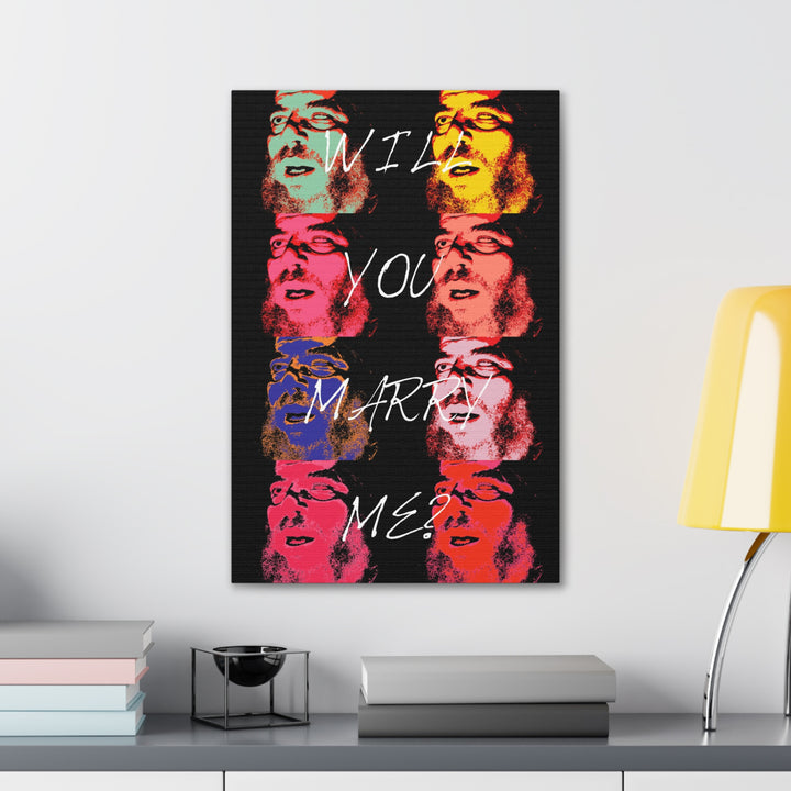 "Will You Marry Me?" Gallery Wrapped Canvas