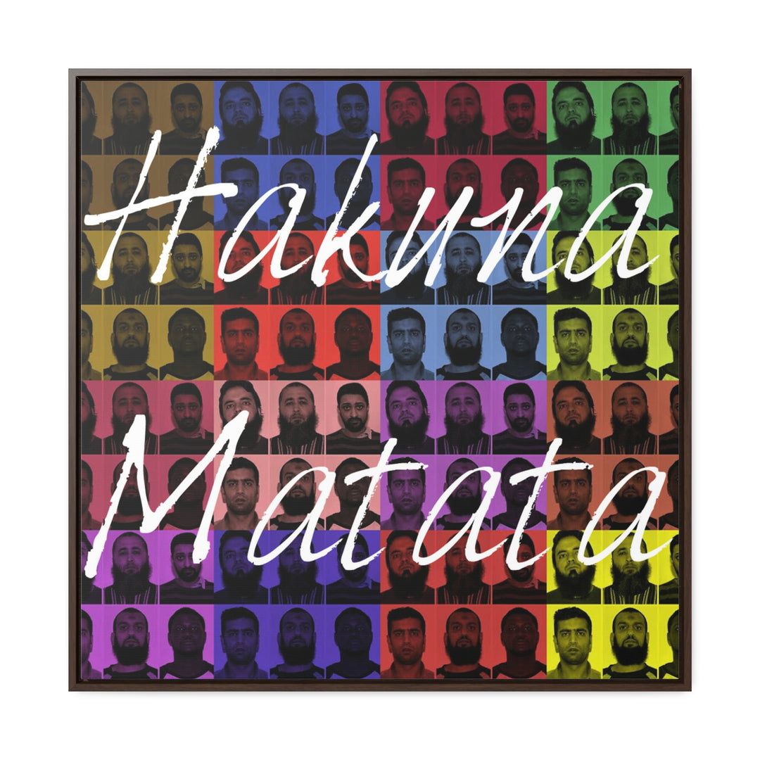 "Hakuna Matata" Gallery Wrapped/Framed Canvas