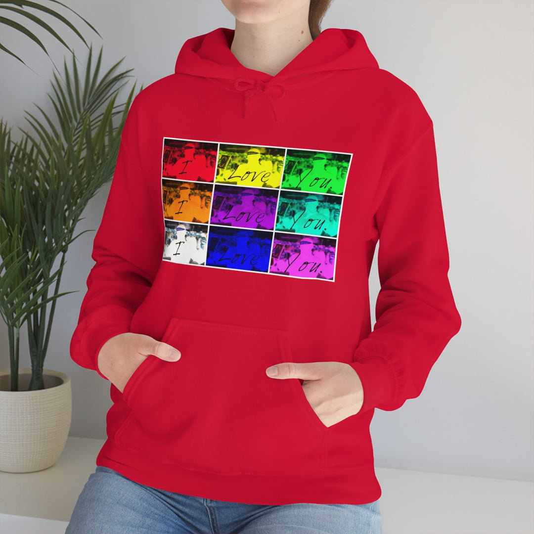 "I Love You" Hooded Sweatshirt