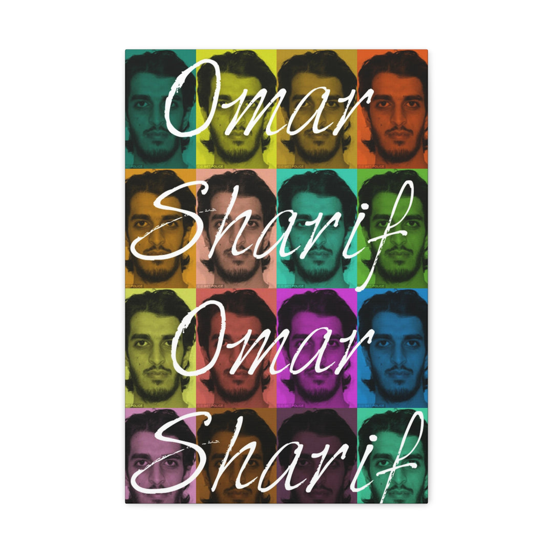 "Omar Sharif" Gallery Wrapped Canvas