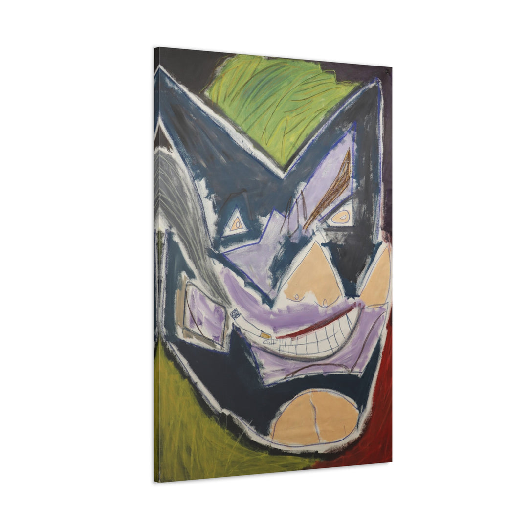 "Joker Batman" Gallery Wrapped Canvas (MFG by Sensaria)