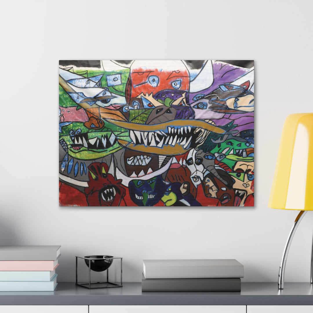 "Oni" Gallery Wrapped Canvas