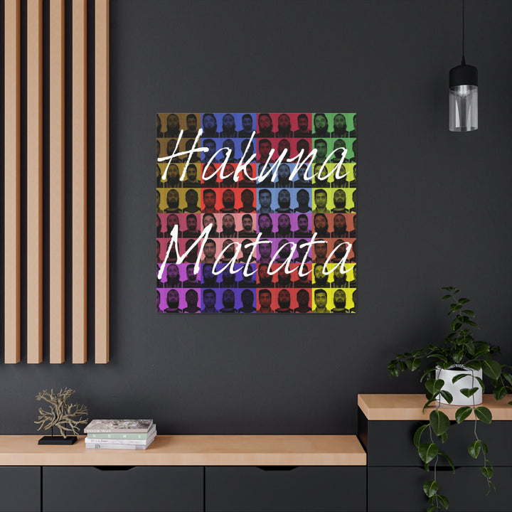 "Hakuna Matata" Gallery Wrapped Canvas