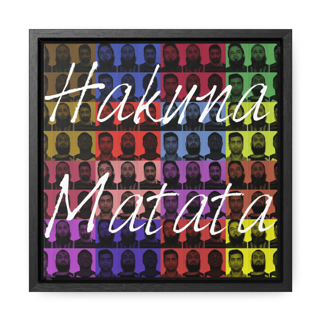 "Hakuna Matata" Gallery Wrapped/Framed Canvas