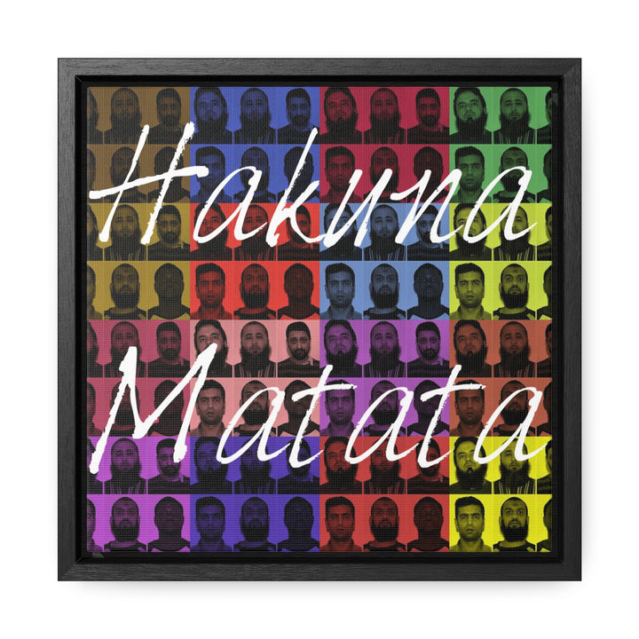 "Hakuna Matata" Gallery Wrapped/Framed Canvas