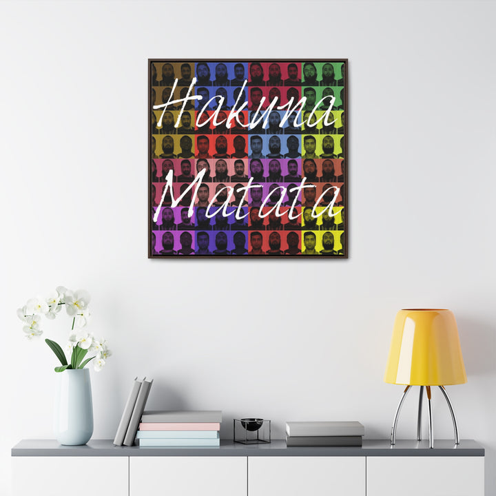 "Hakuna Matata" Gallery Wrapped/Framed Canvas