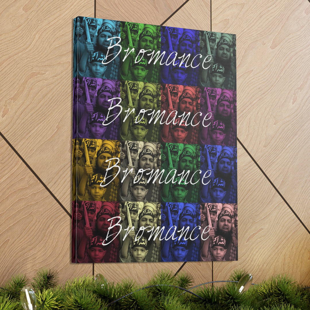 "BROMANCE" Gallery Wrapped Canvas