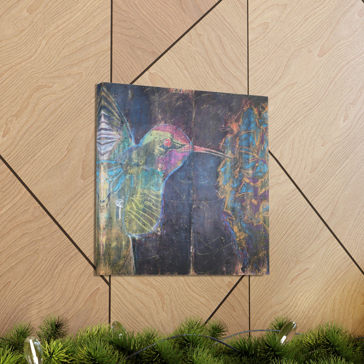 "Hummingbird #5" - Gallery Wrapped Canvas (MFG by Printify)