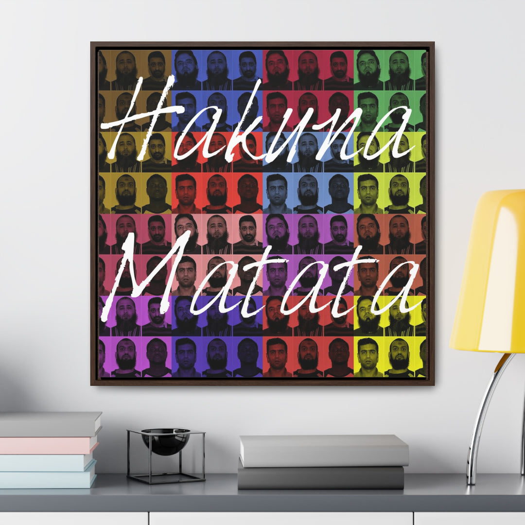 "Hakuna Matata" Gallery Wrapped/Framed Canvas