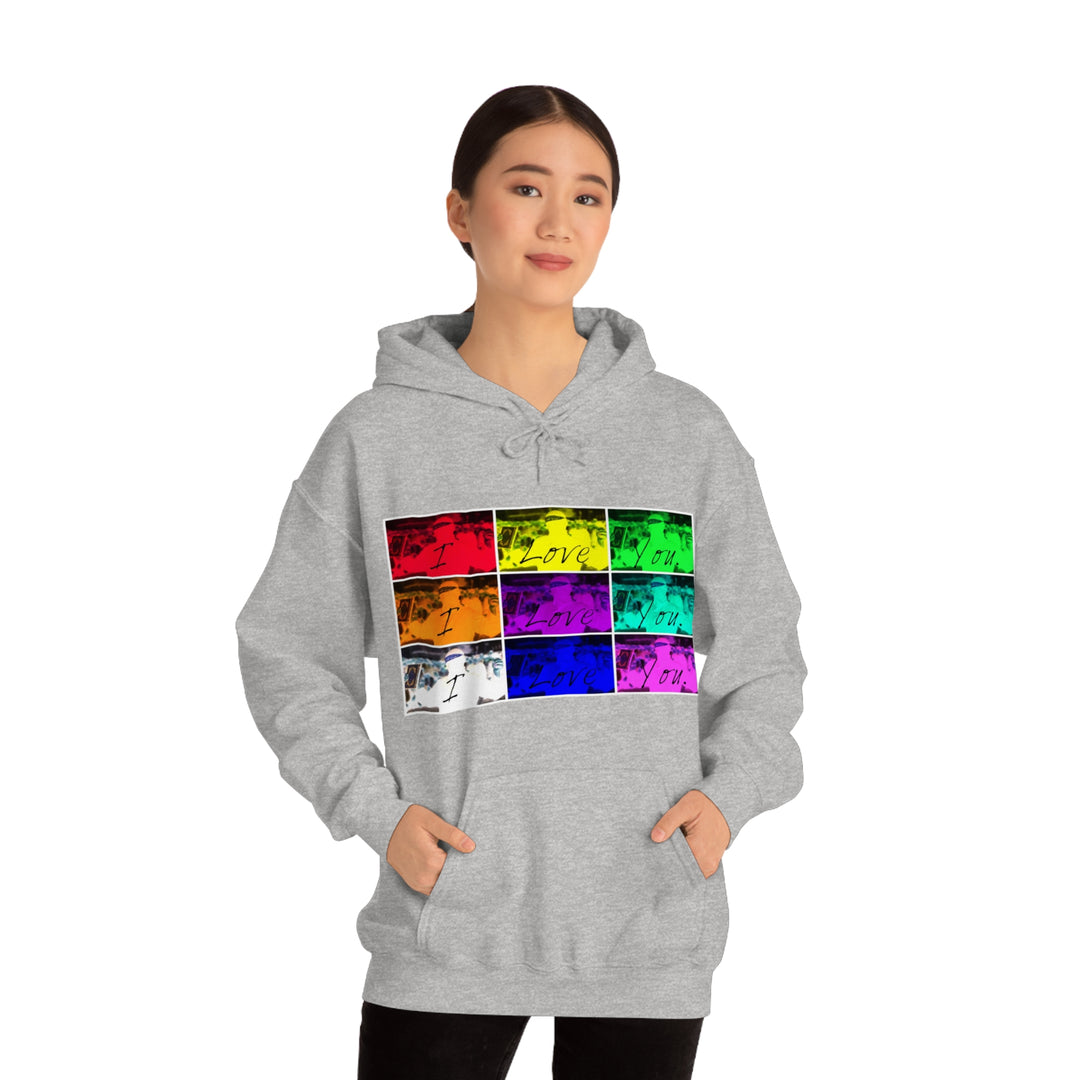 "I Love You" Hooded Sweatshirt