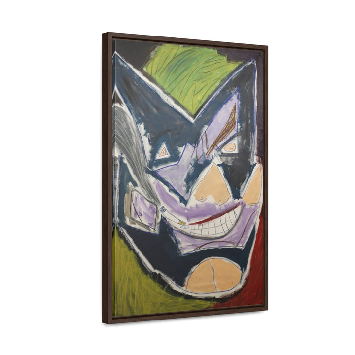 "Joker Batman" Gallery Wrapped/Framed Canvas (MFG by Sensaria)