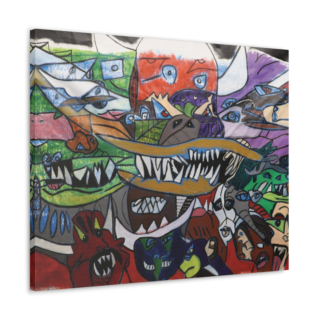 "Oni" Gallery Wrapped Canvas