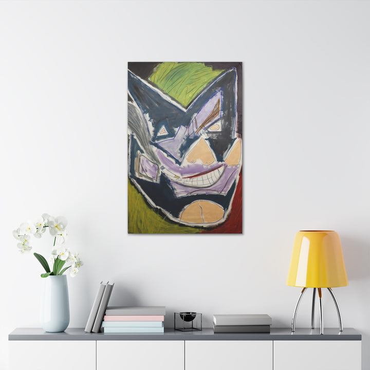 "Joker Batman" Gallery Wrapped Canvas (MFG by Sensaria)